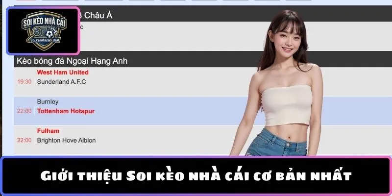 Giới thiệu Soi kèo nhà cái cơ bản nhất